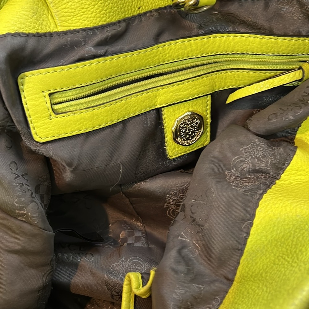 Vince Camuto Sonata Limeade leather bag - Picture 5 of 12